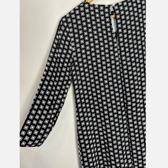 Reformation Killian Dress Classic Neutral black white Size Small NEW Pearls *f67 - Picture 14 of 16